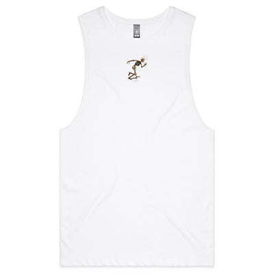 DEATH BY CARDIO - Mens Sleeveless T-Shirt - BACK PRINT