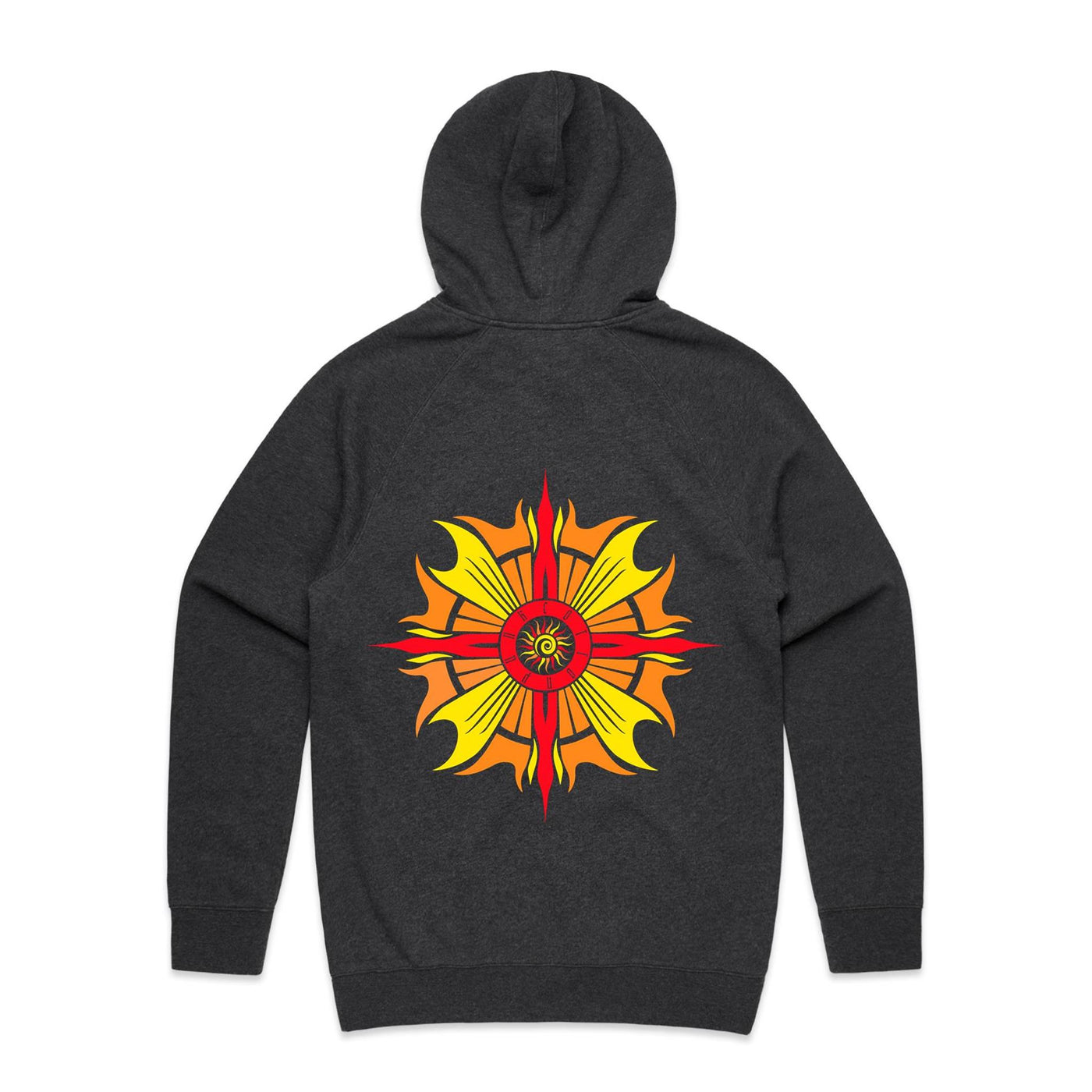 SUNDANCE II - Mens Pocket Hoodie - BACK PRINT