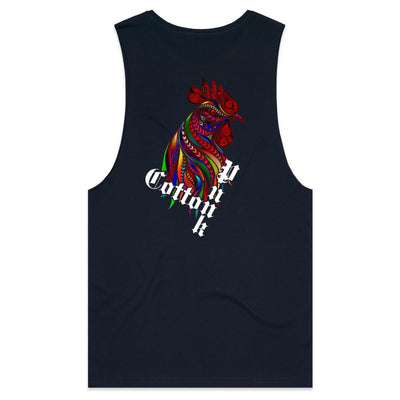 BIG C - Mens Sleeveless T-Shirt - BACK PRINT