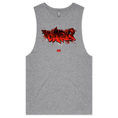 DARQ - Mens Sleeveless T-Shirt - FRONT PRINT