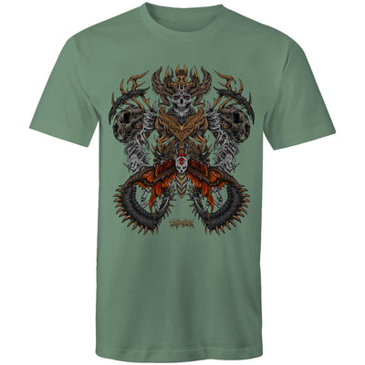 DEATHMOTH KING - Mens T-Shirt - FRONT PRINT