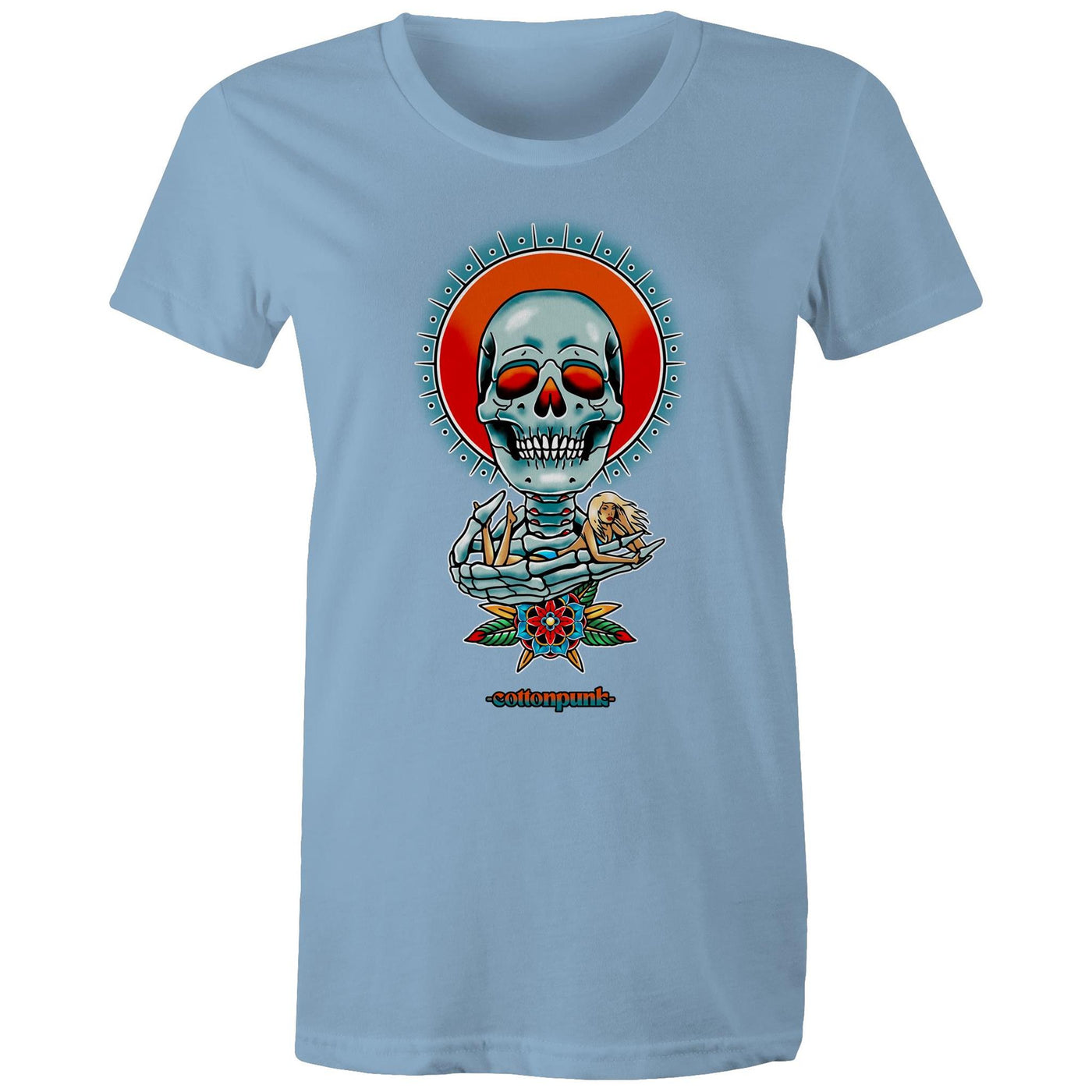 HAVE A NICE DEATH (W) - Womens T-Shirt - FRONT PRINT