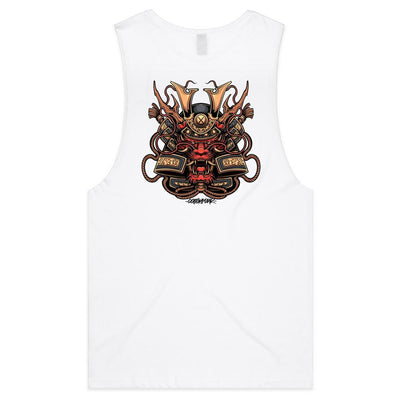 SPIRIT DRAGON - Mens Sleeveless T-Shirt - BACK PRINT