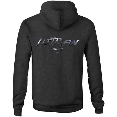 HITMAN - Mens Pocket Hoodie - BACK PRINT