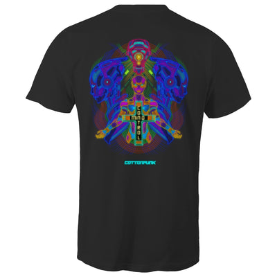 MIND CONTROL - Mens T-Shirt - BACK PRINT