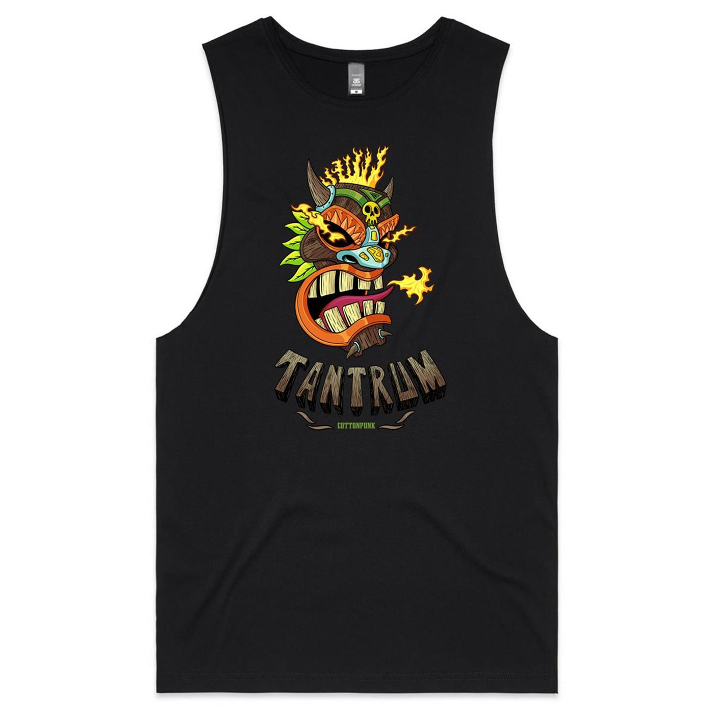 TANTRUM - Mens Sleeveless T-Shirt - FRONT PRINT