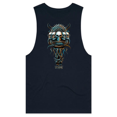 experiMENTAL - Mens Sleeveless T-Shirt - BACK PRINT