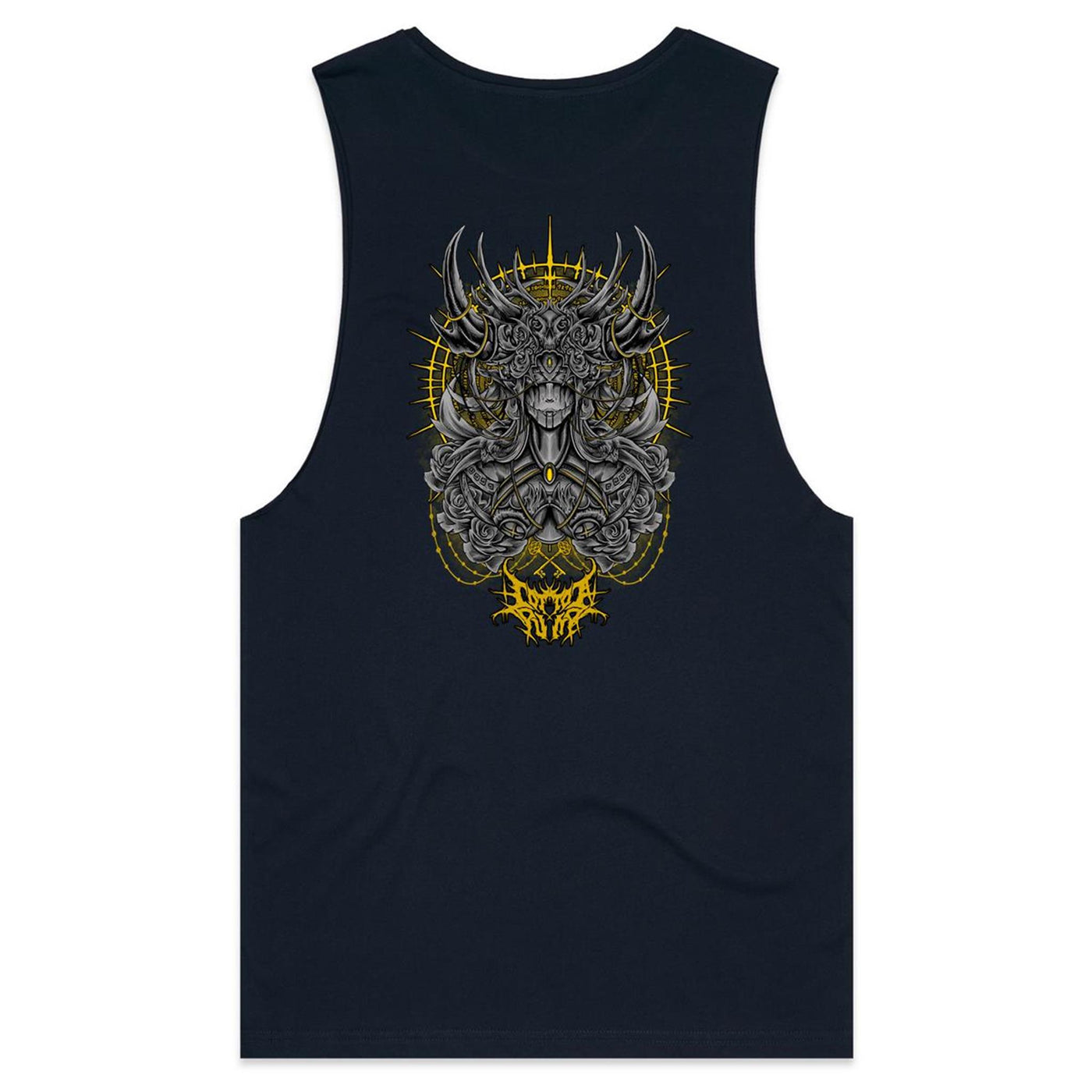 KEYMASTER - Mens Sleeveless T-Shirt - BACK PRINT