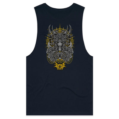 KEYMASTER - Mens Sleeveless T-Shirt - BACK PRINT