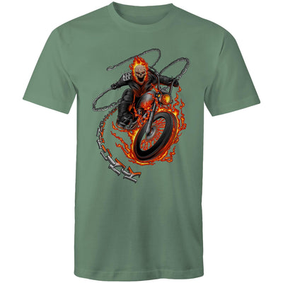 DEATH RIDER - Mens T-Shirt - FRONT PRINT