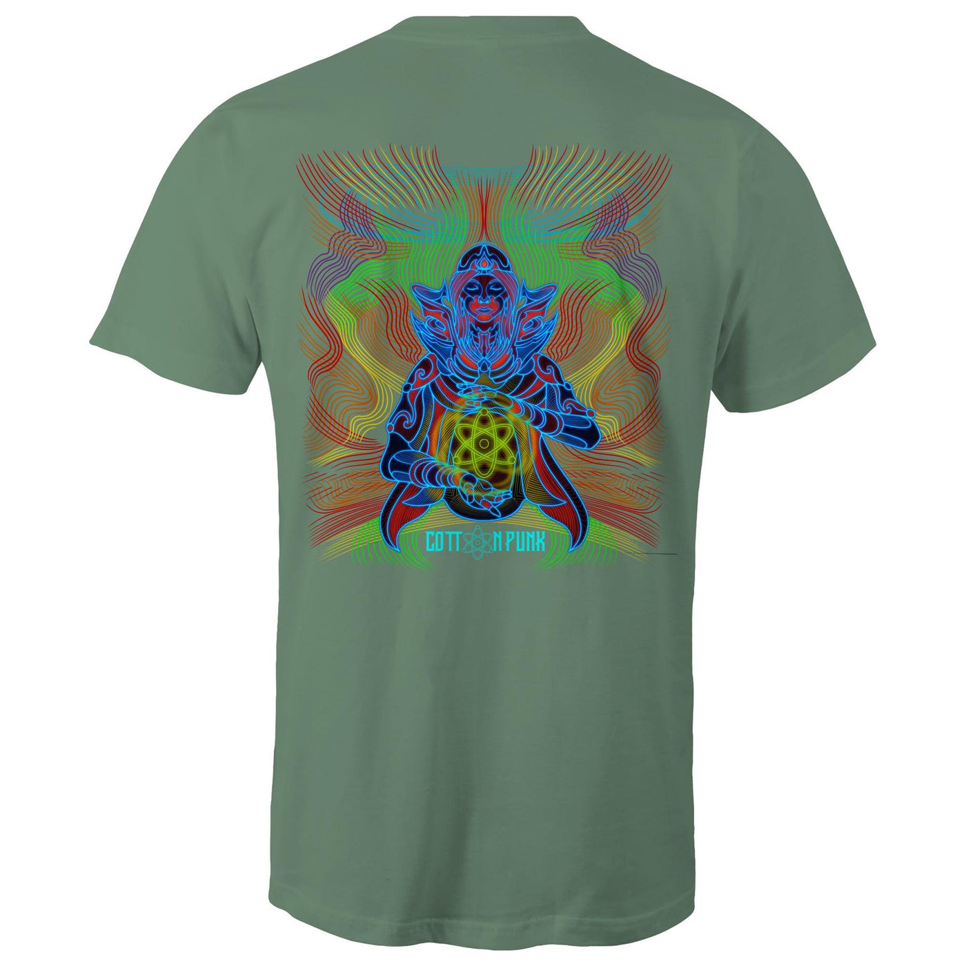 COSMIC ENERGY - Mens T-Shirt - BACK PRINT