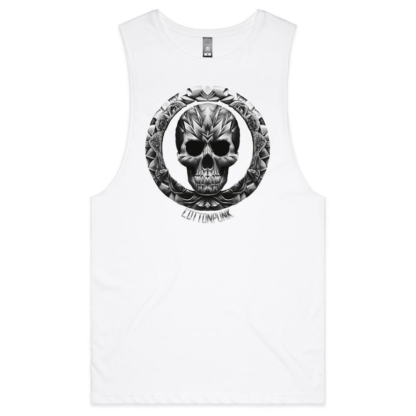 STONE COLD - Mens Sleeveless T-Shirt - FRONT PRINT