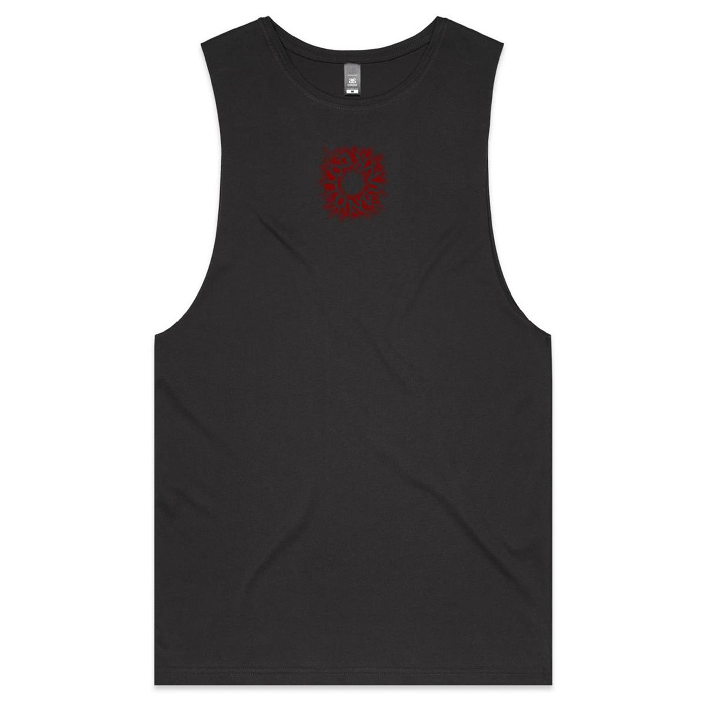 PIERCED SOUL - Mens Sleeveless T-Shirt - BACK PRINT