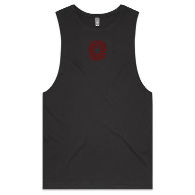 PIERCED SOUL - Mens Sleeveless T-Shirt - BACK PRINT