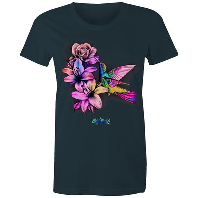 HUMMINGBIRD - Womens T-Shirt - FRONT PRINT