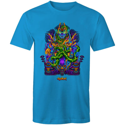 TWISTED SNAKE GOD - Mens T-Shirt - FRONT PRINT