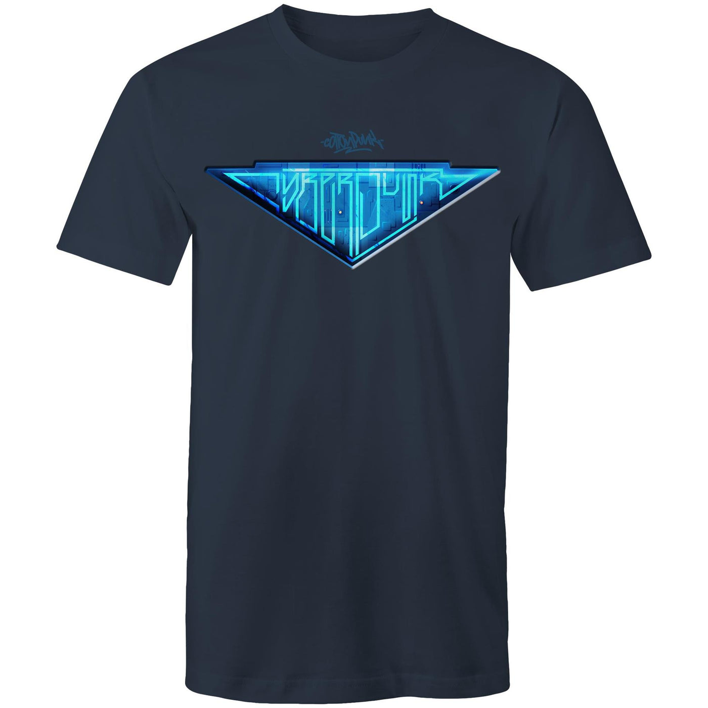 CBRPNK ELECTRO - Mens T-Shirt - FRONT PRINT