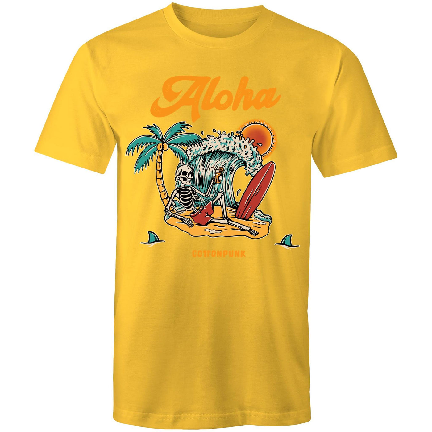 SUMMER TIME - Mens T-Shirt - FRONT PRINT