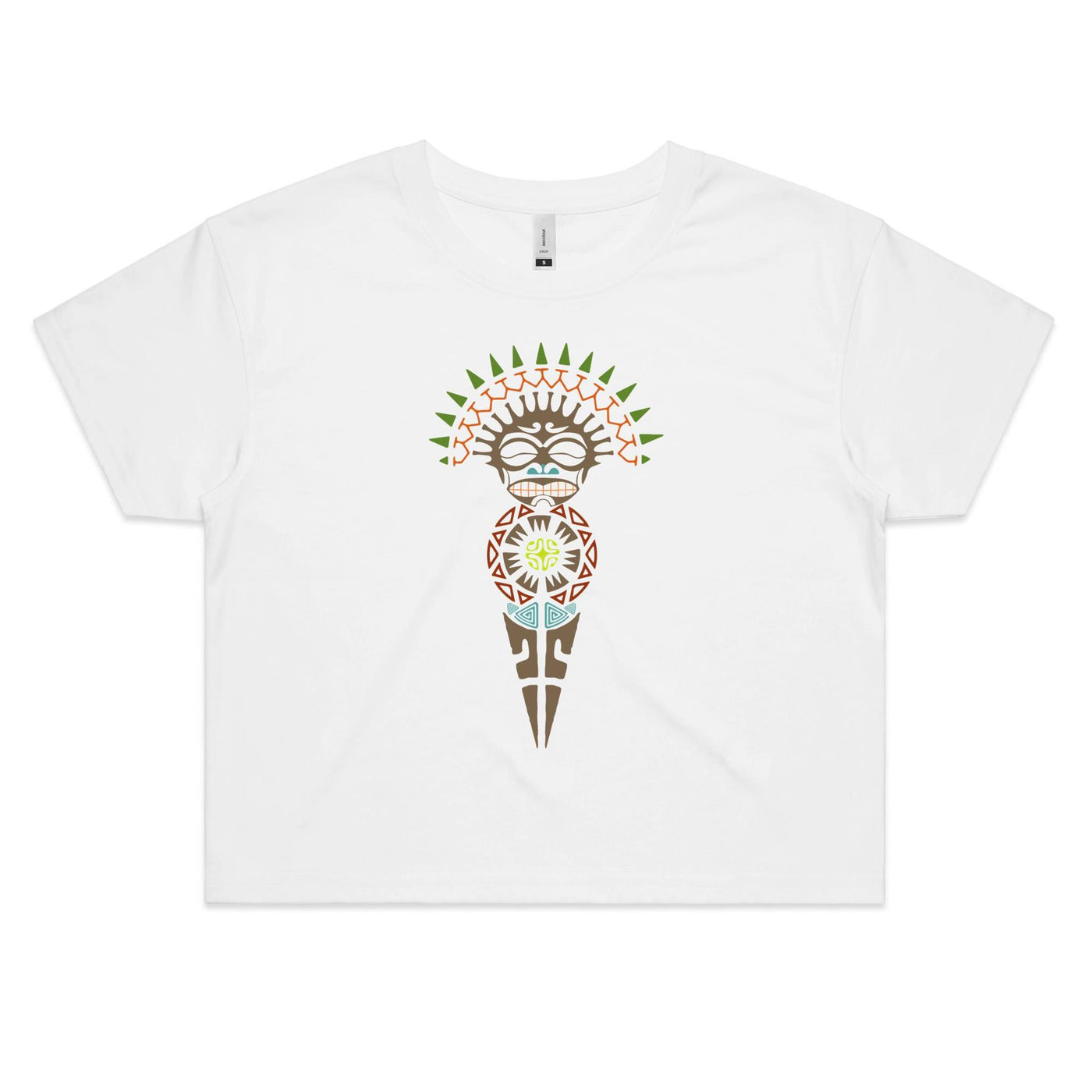 PAINKILLA (W) - Womens Crop T-Shirt - FRONT PRINT