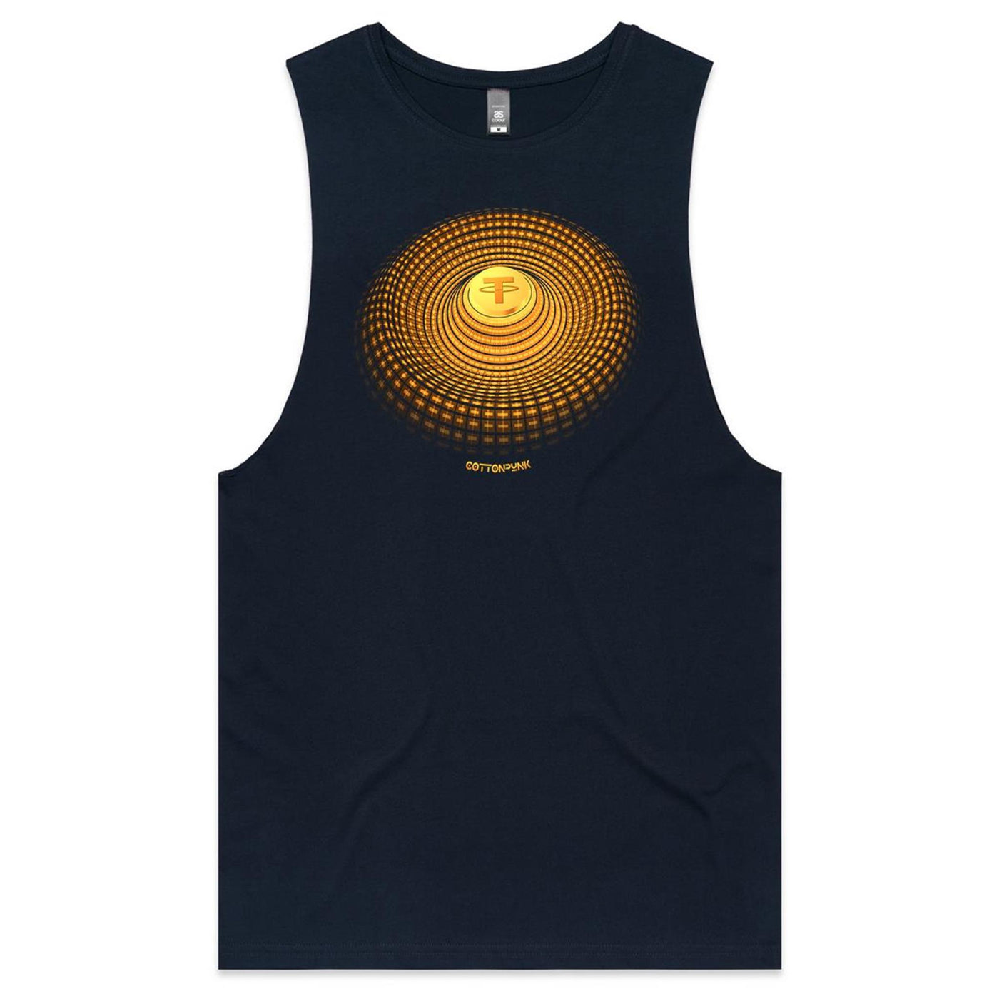 TETHER II - Mens Sleeveless T-Shirt - FRONT PRINT