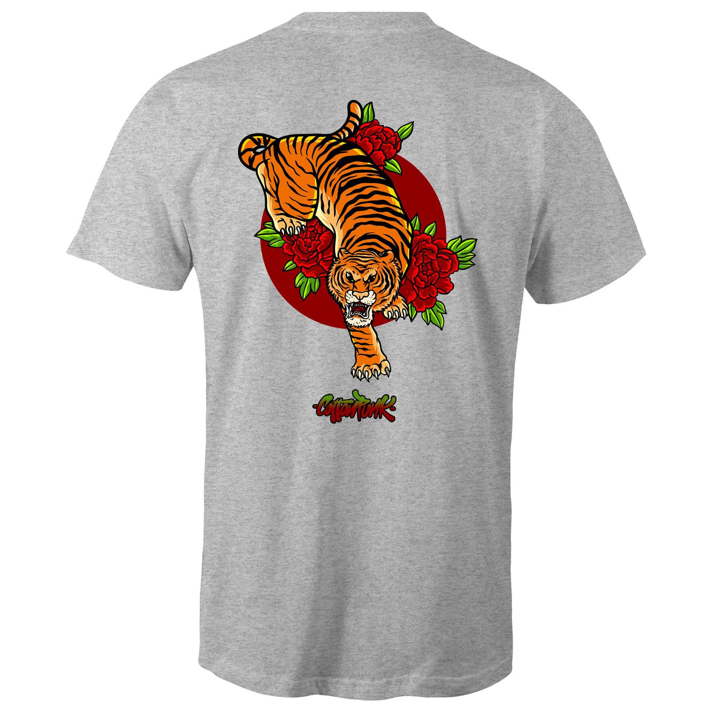 JUNGLE KING - Mens T-Shirt - BACK PRINT