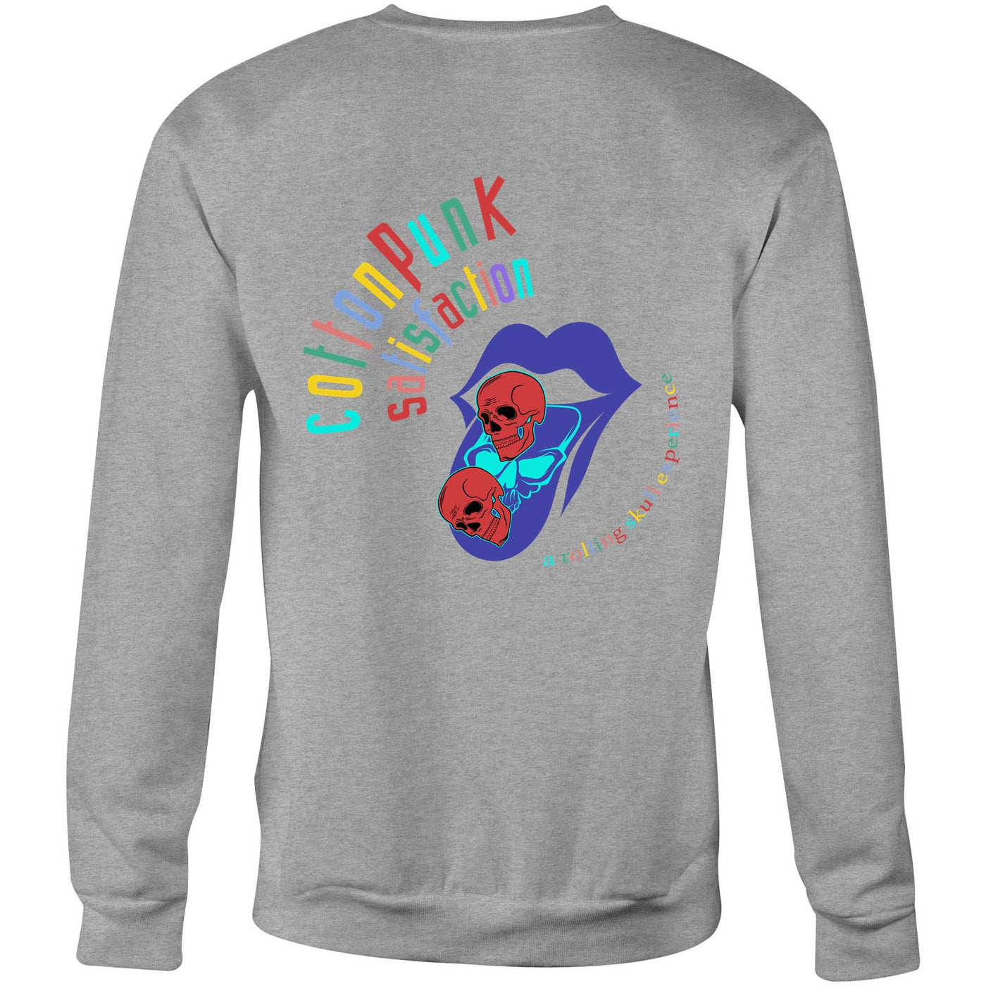 ROLLING SKULLS EXPERIENCE - Mens Sweatshirt - BACK PRINT