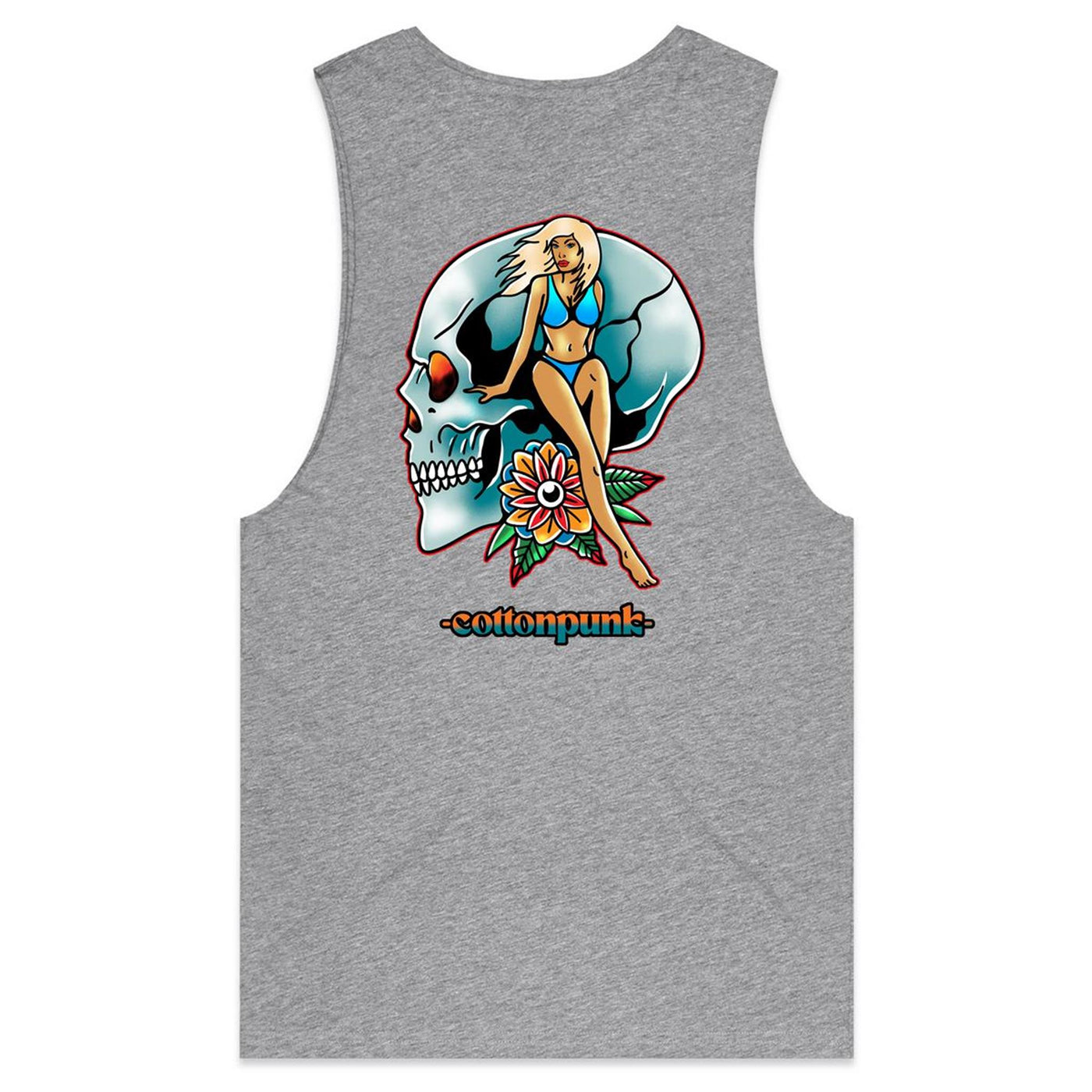 NEVER R.I.P - Mens Sleeveless T-Shirt - BACK PRINT