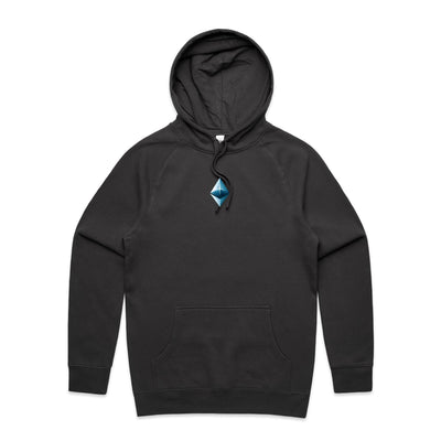 ETHEREUM - Mens Pocket Hoodie - BACK PRINT