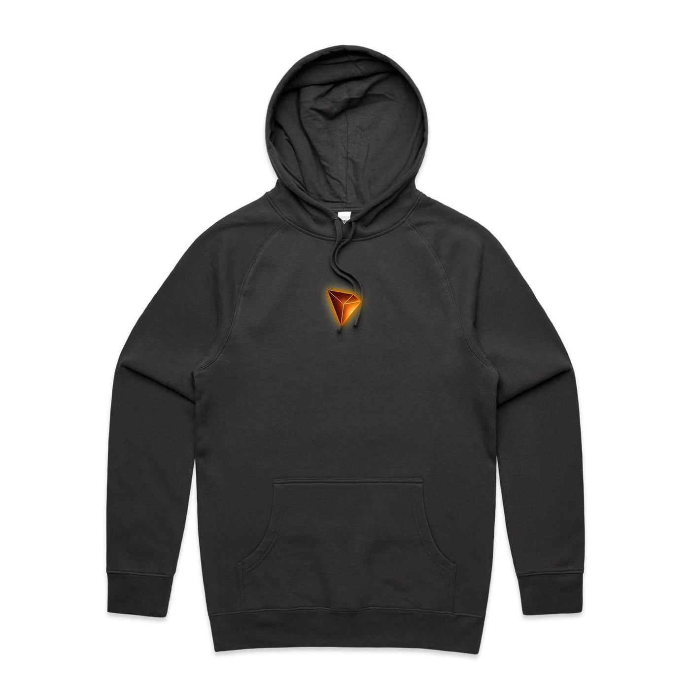 TRON II - Mens Pocket Hoodie - BACK PRINT