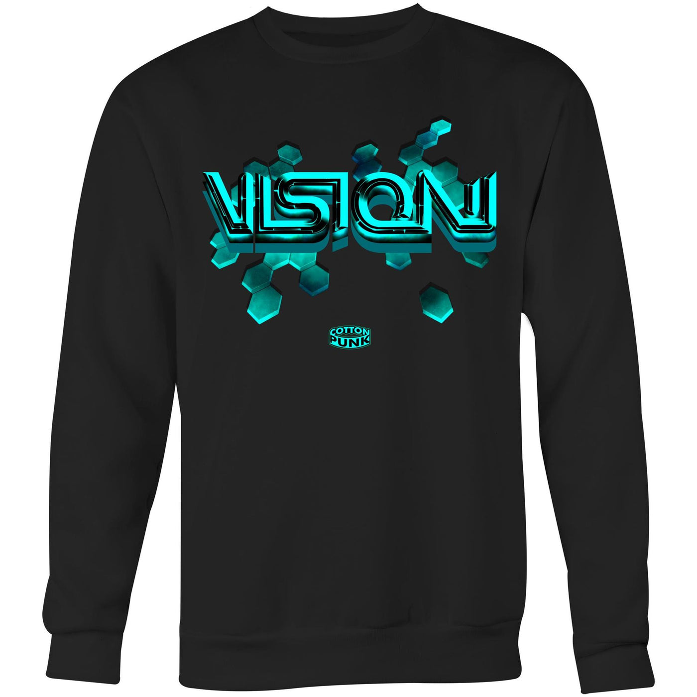 VISION - Mens Sweatshirt - FRONT PRINT