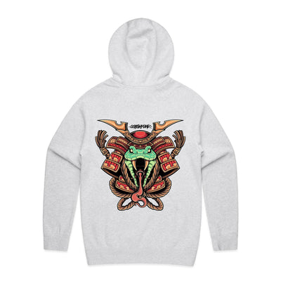 SPIRIT SNAKE - Mens Pocket Hoodie - BACK PRINT