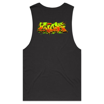 LION (R) - Mens Sleeveless T-Shirt - BACK PRINT