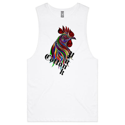 BIG C - Mens Sleeveless T-Shirt - FRONT PRINT