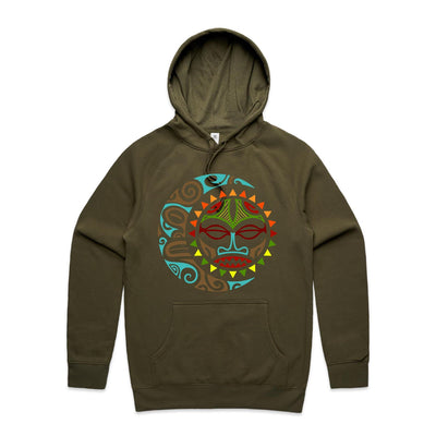 TANTRUM (R) - Mens Pocket Hoodie - FRONT PRINT