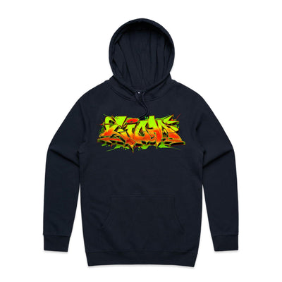 LION (R) - Mens Pocket Hoodie - FRONT PRINT