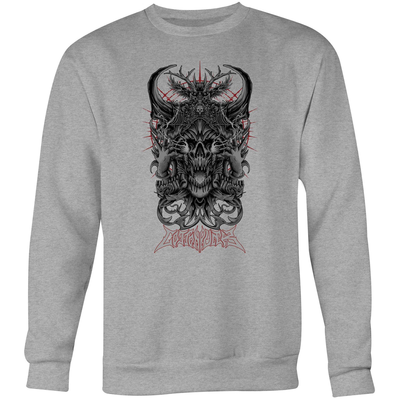 BLACK MAGIC - Mens Sweatshirt - FRONT PRINT