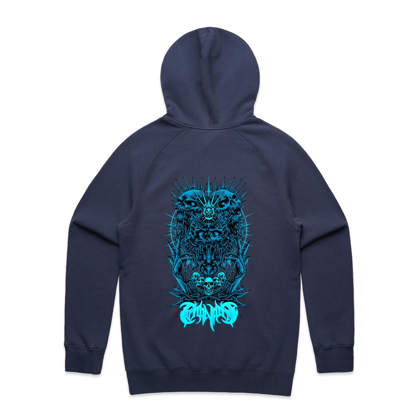 PARANOID - Mens Pocket Hoodie - BACK PRINT