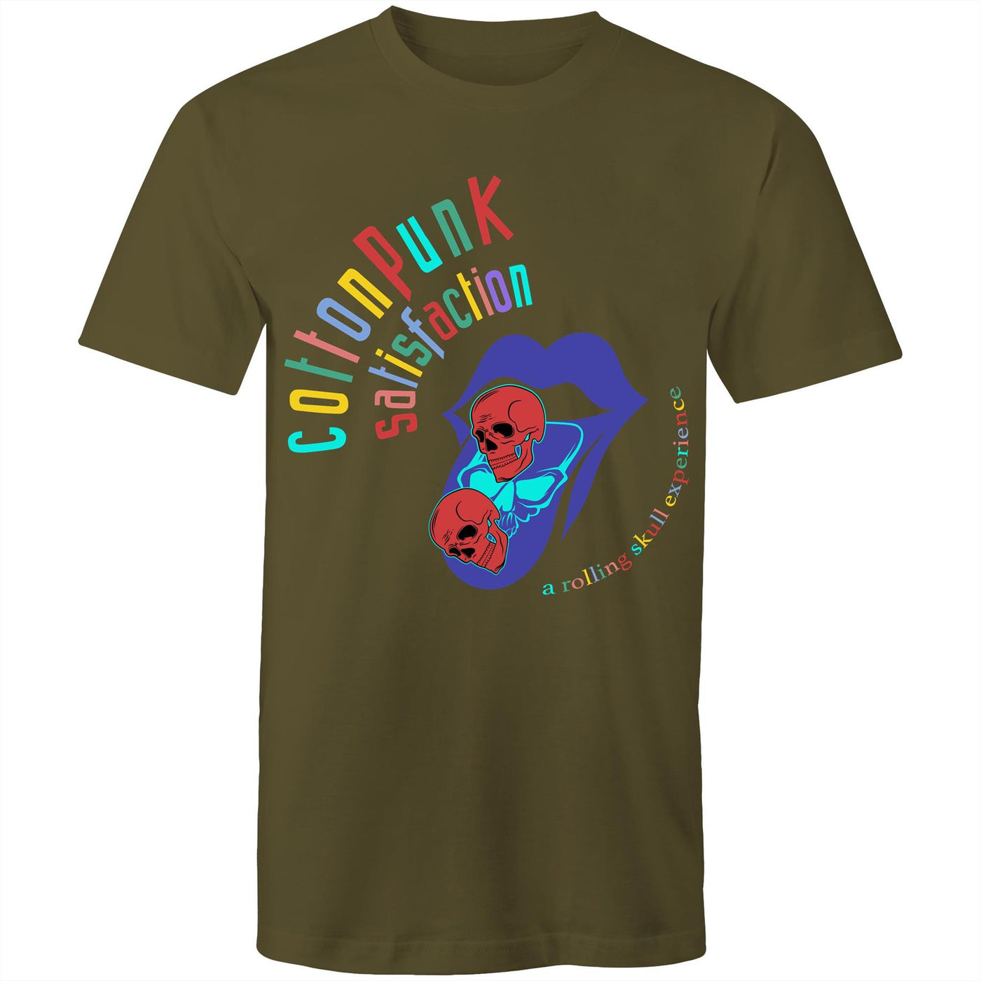 ROLLING SKULLS EXPERIENCE - Mens T-Shirt - FRONT PRINT