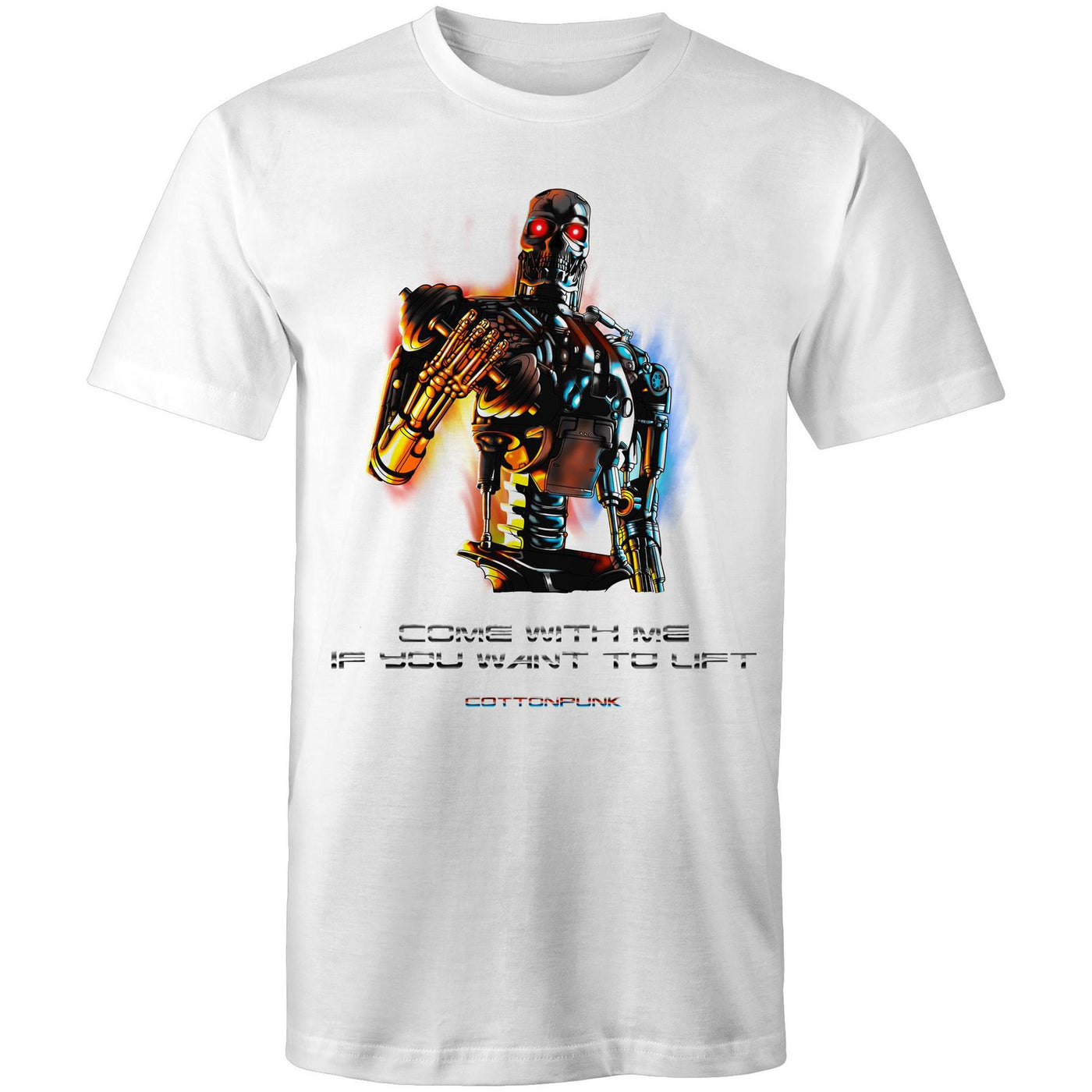 COME WITH ME - Mens T-Shirt - FRONT PRINT