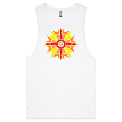 SUNDANCE II - Mens Sleeveless T-Shirt - FRONT PRINT