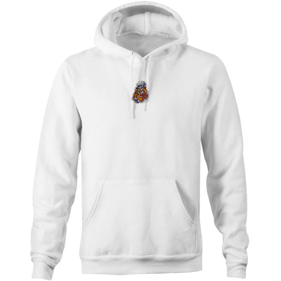 SPIRIT DRAGON - Mens Pocket Hoodie - BACK PRINT