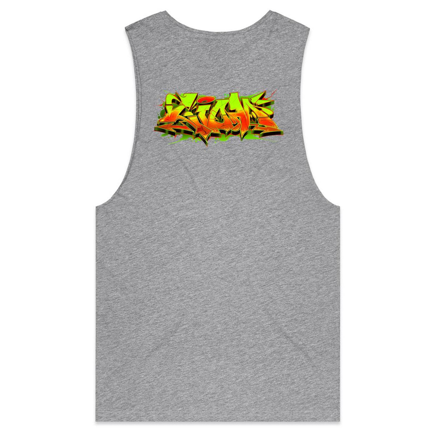 LION (R) - Mens Sleeveless T-Shirt - BACK PRINT