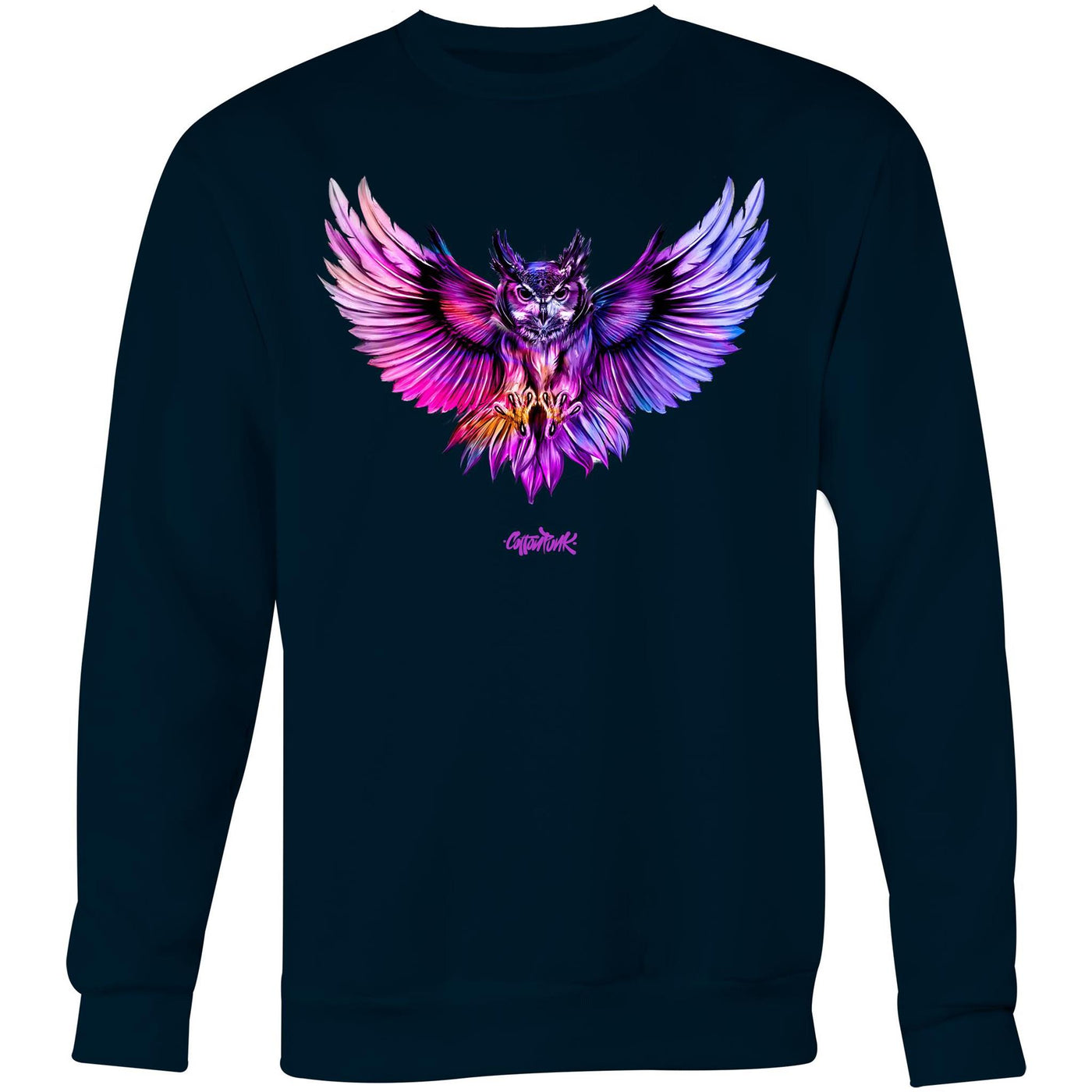 NIGHT HUNTER (W) - Womens Sweatshirt - FRONT PRINT