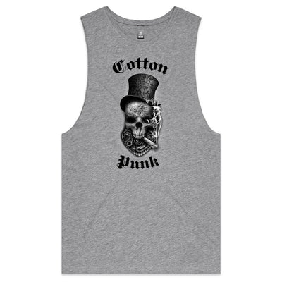 PLAY HARD - Mens Sleeveless T-Shirt - FRONT PRINT