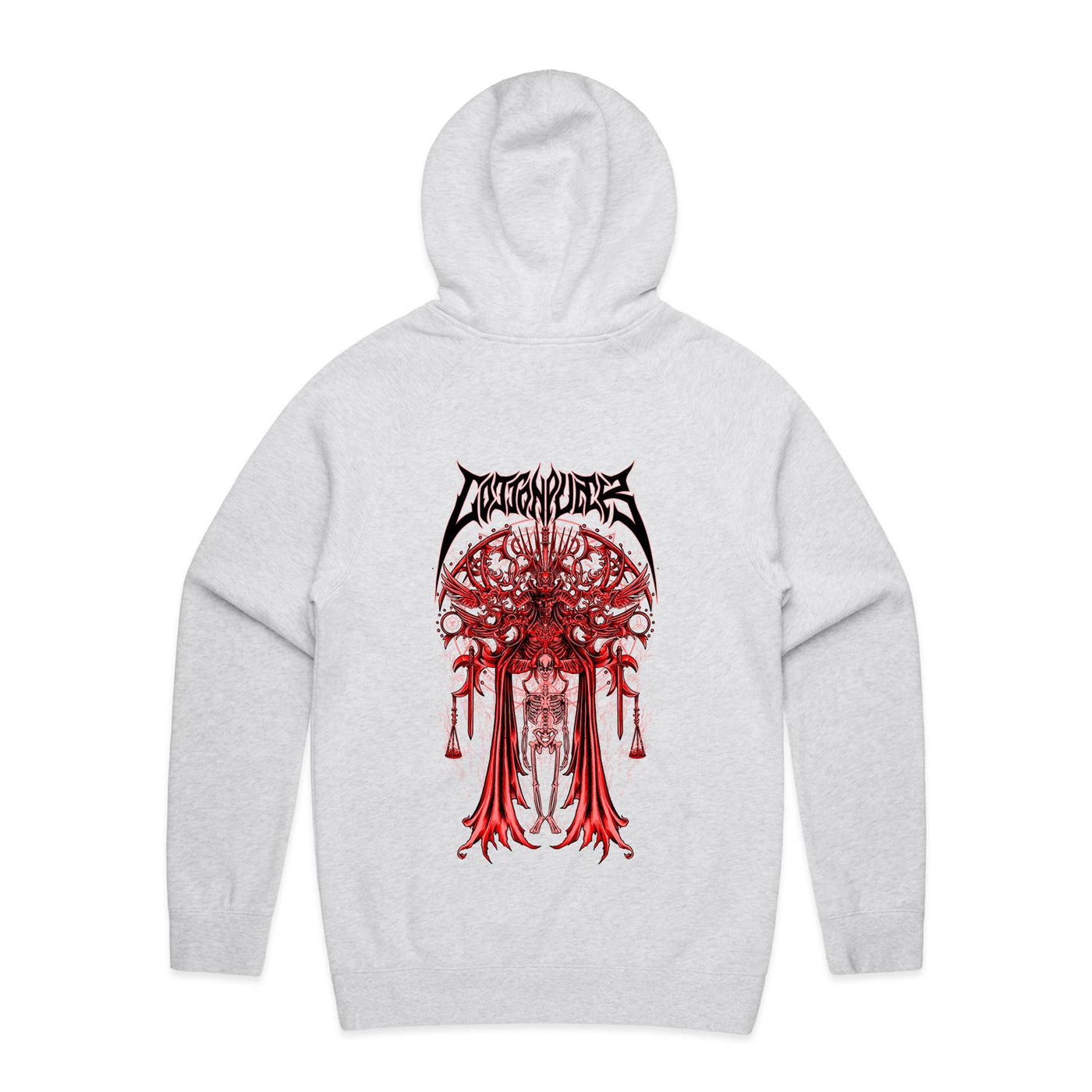 HELLEVATION - Mens Pocket Hoodie - BACK PRINT