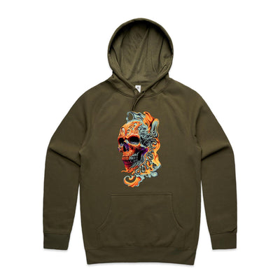 LUCID DREAM III - Mens Pocket Hoodie - FRONT PRINT