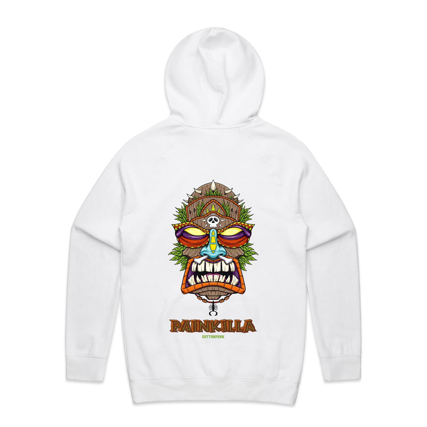 PAINKILLA - Mens Pocket Hoodie - BACK PRINT