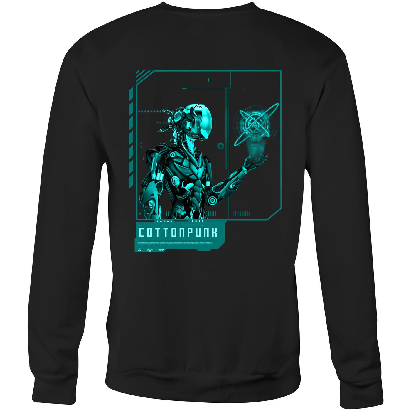 AI CONTROL III - Mens Sweatshirt - BACK PRINT