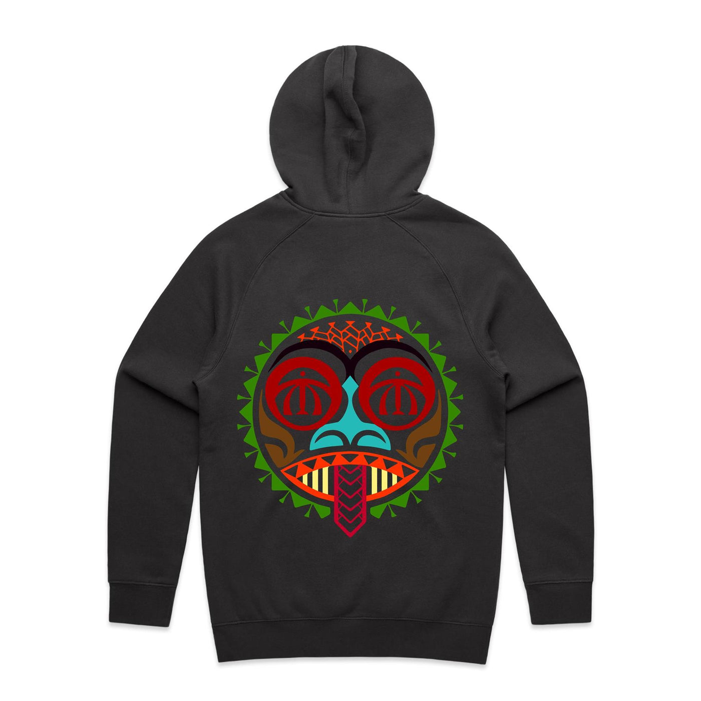 SYCHO (R) - Mens Pocket Hoodie - BACK PRINT