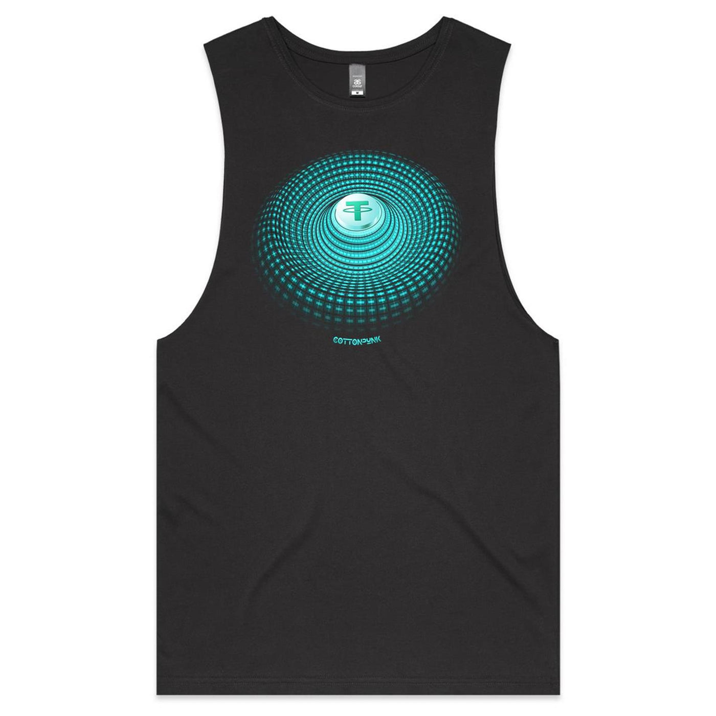 TETHER III - Mens Sleeveless T-Shirt - FRONT PRINT